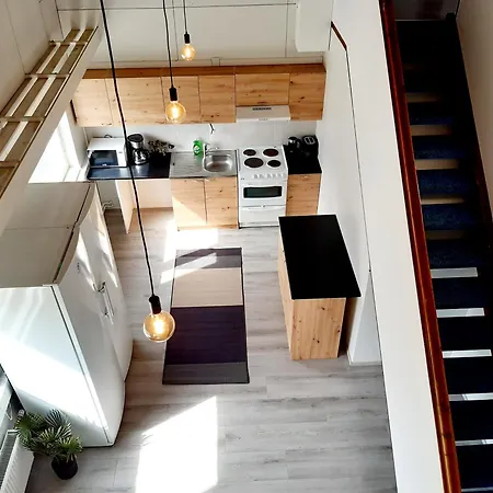 Upea Loft-asunto Kattoikkunoilla Iittalassa Junaradan Vieressae Апартаменты Хямеэнлинна